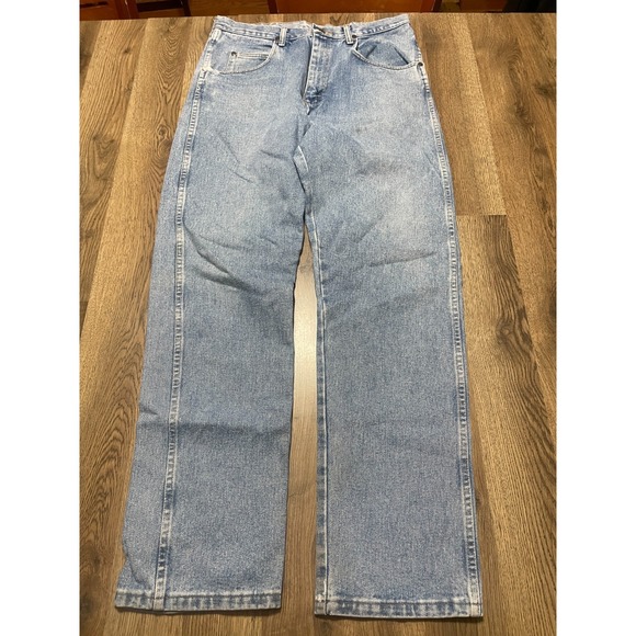 Wrangler Other - Wrangler Jeans, Men's Size 34x34, Blue, Denim, Light Wash, Straight Leg, Pockets